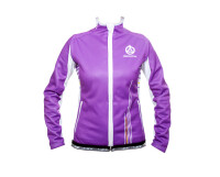 Germina Damen  Softshelljacke GERMINA w Lila-Weiß