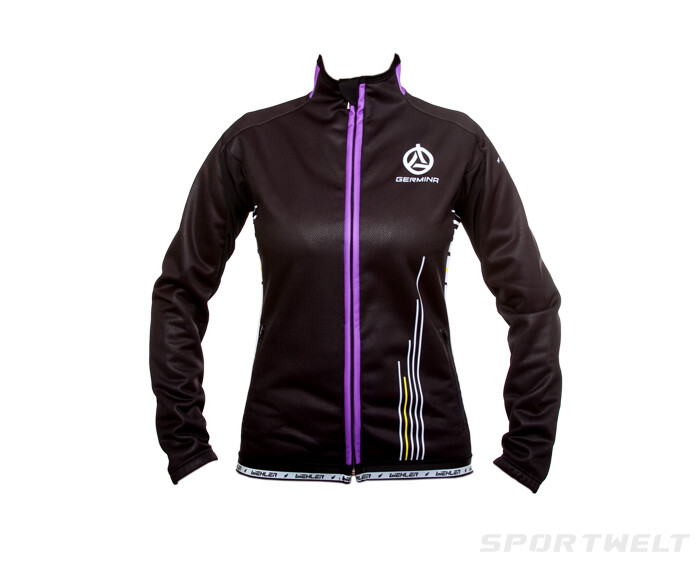 Germina Damen Softshelljacke GERMINA w Schwarz-Lila