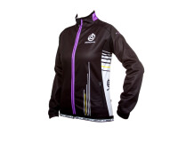 Germina Damen Softshelljacke GERMINA w Schwarz-Lila