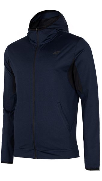 4F Herren Fitness Hoodie-Jacke