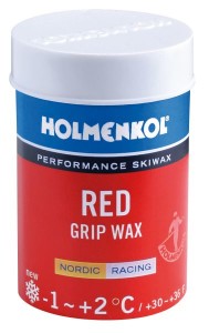Holmenkol Grip Wax Red 45gr