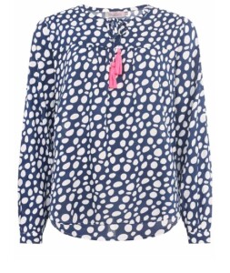 Zwillingsherz Bluse Punkte Classic
