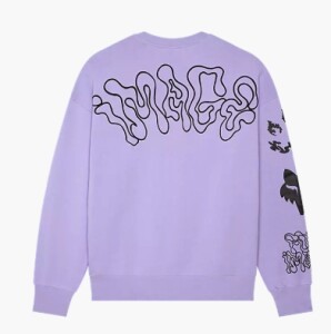 Fox Hello Future Oversized Crew Sweatshirt
