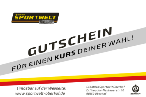 Gutschein für KURSE