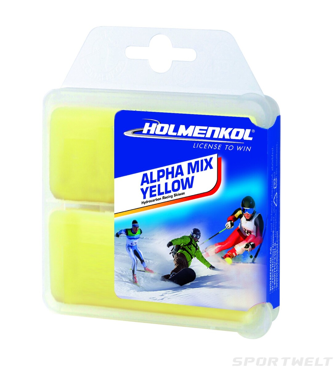 Holmenkol Alpha Mix Yellow 2x35g