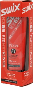 Swix KX65 red klister +1/+5&deg;C 55g