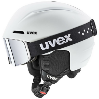 Uvex Junior Skihelm viti set